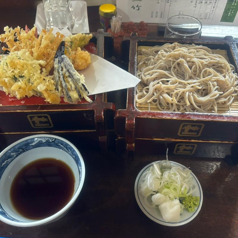 天ざるそば 大盛り(一竹 )