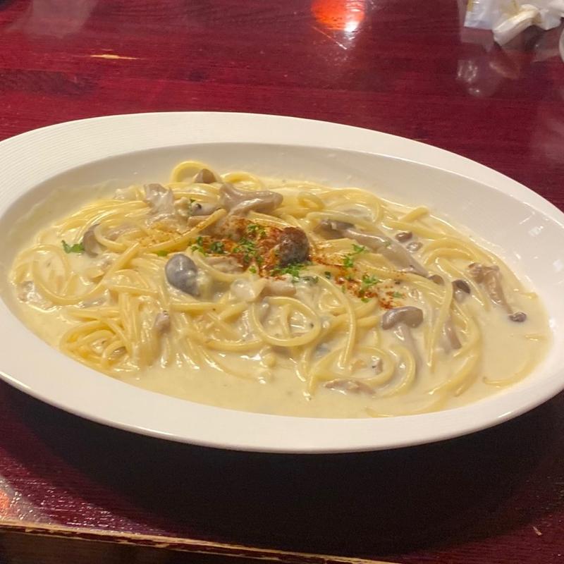 きのこ・あさりクリームソース(ピノキオ )