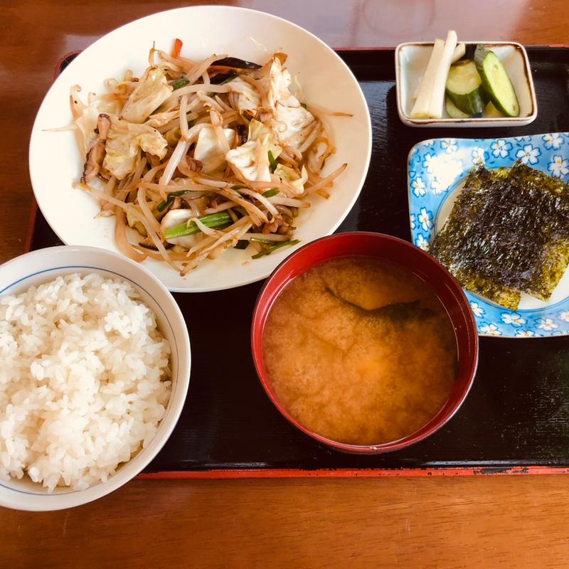 野菜炒め定食(小春 )