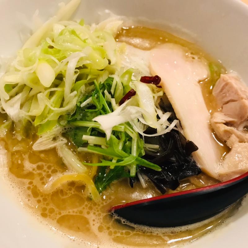 鶏白湯醤油ラーメン(三笠鶏玉ラーメン 創 三笠本店)