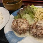 メンチカツ定食(クリーム)(町の洋食屋さん正幸(ランチ・ディナー)中野・新井薬師)