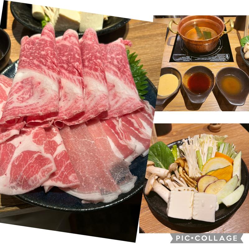 特MIX 特撰黒毛和牛と熟成豚(神戸しゃぶしゃぶ KAIRA)