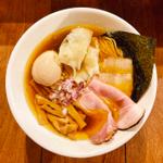 特製淡麗煮干し鶏醤油(麺楽 軽波氏)