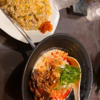 冷やし担々麺＋ミニチャーハンセット(天風)