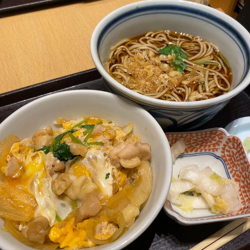 親子丼セット(吉祥庵 ららぽーと豊洲店)