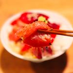 本マグロの漬け丼(鮪成人(maguronald))