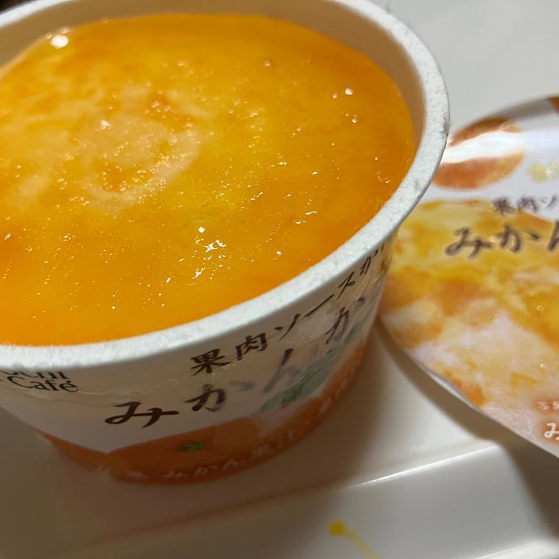 みかんかき氷(ローソン なんばパークスサウス店)