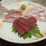 おまかせの造り3種盛り