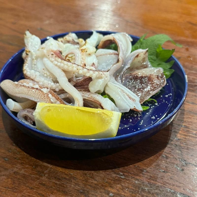 剣先イカ　下足焼き(まついのま)