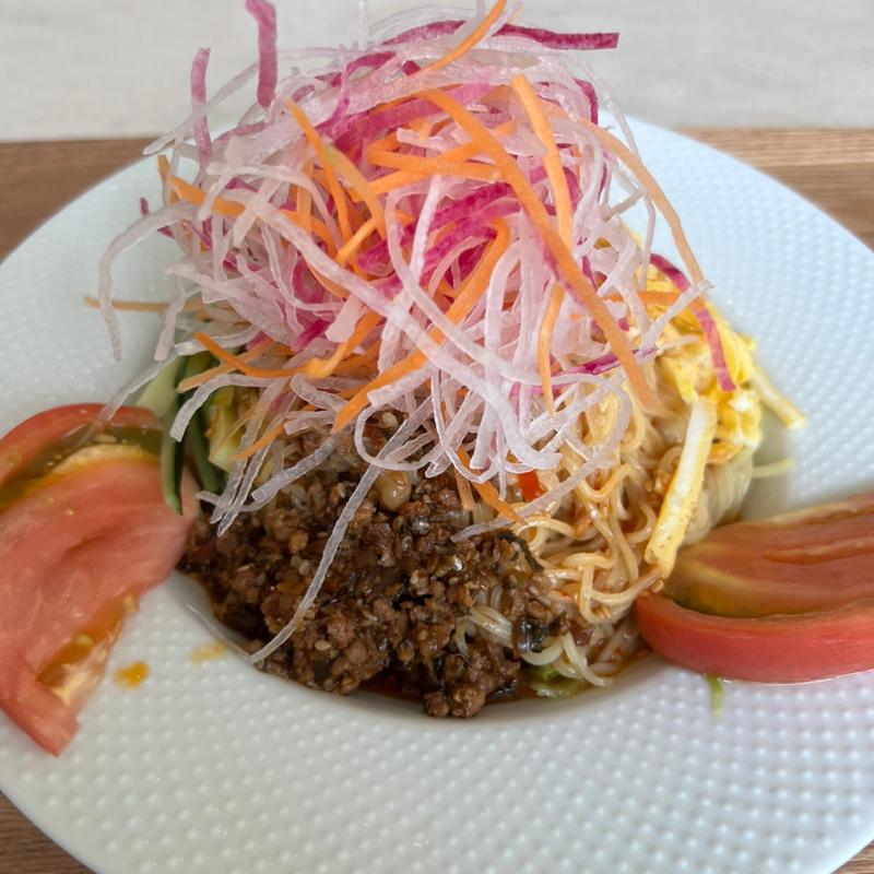 野菜たっぷり冷坦々麺(高山庭)