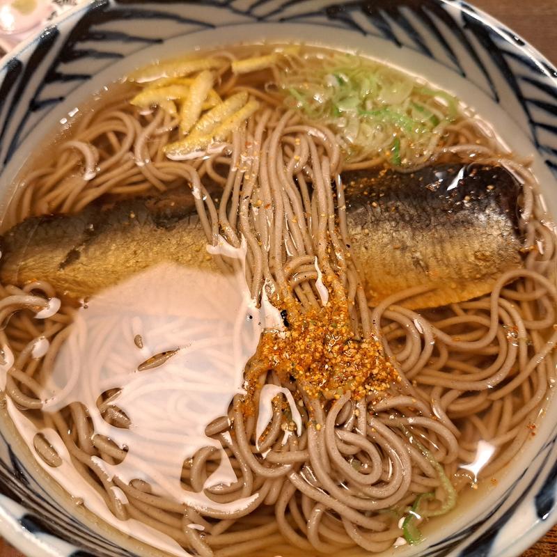 にしんそば(おらが蕎麦 大垣アスティ店)