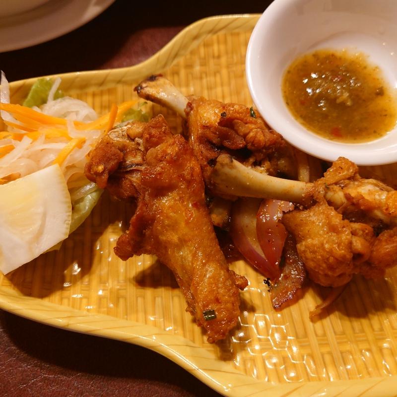 手羽ナンプラー揚げ(フォーおいしい堀切菖蒲園)