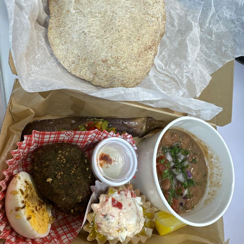 エジプトの朝ごはん(WORLD BREAKFAST ALLDAY 外苑前)