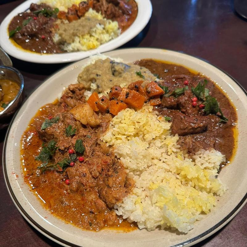 カレー2種盛り(negombo33 高円寺)