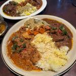 カレー2種盛り