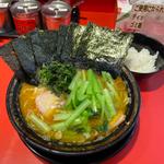 ラーメン、のり、小松菜、小ライス