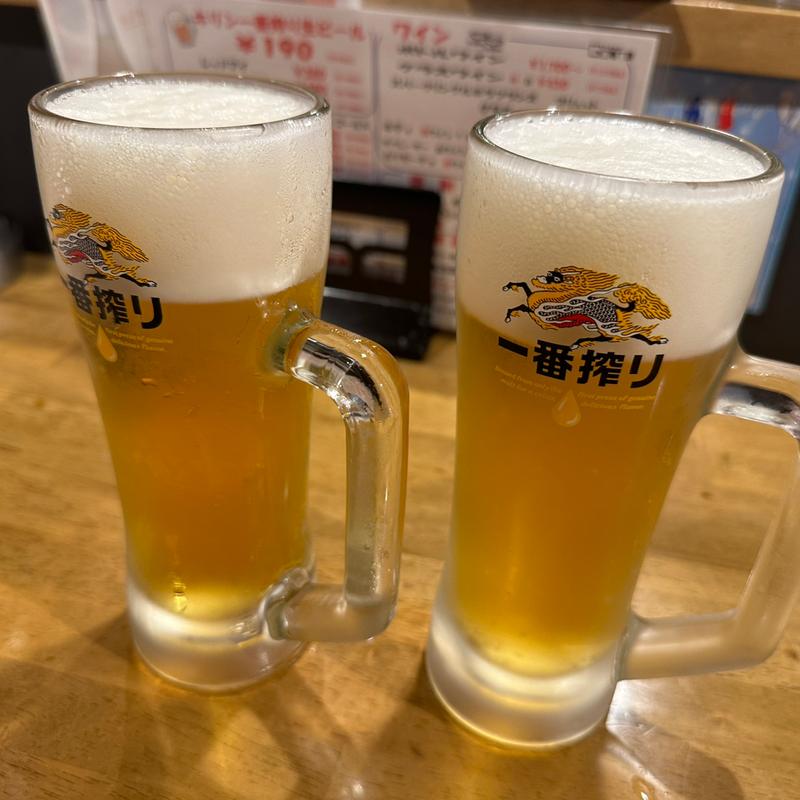 キリン一番搾り生ビール(スタンドGONTa)