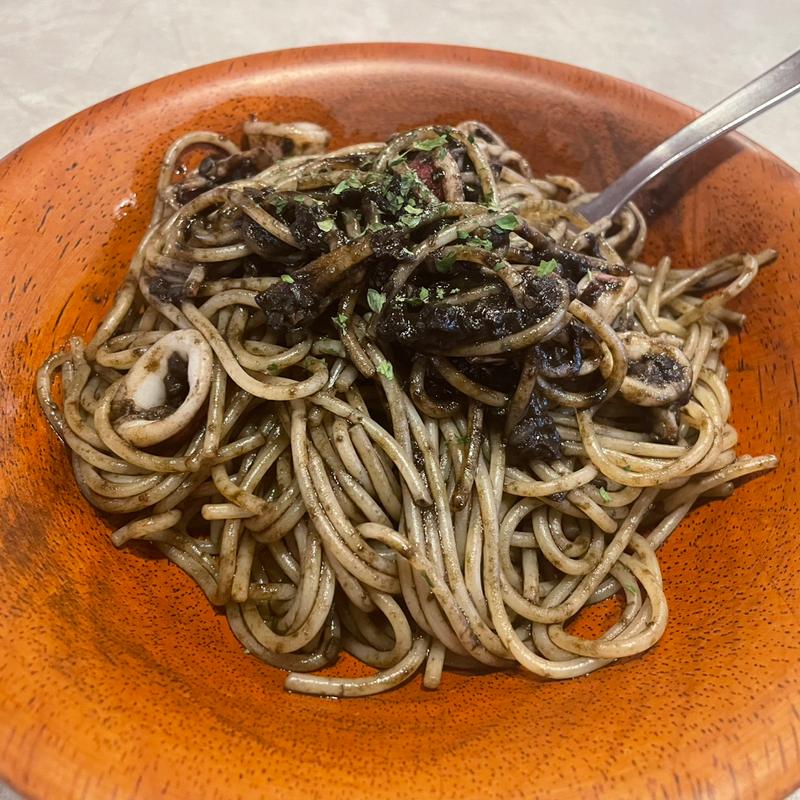 イカの墨入りセピアソース(サイゼリヤ 滋賀水口店 )