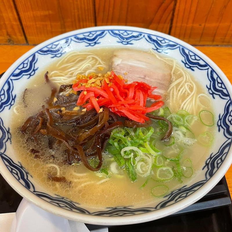 博多ラーメン(博多らーめん由丸製麺所 平和島店)