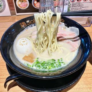 とろみ鶏Soba 塩 味玉付き(鶏Soba Toraや)