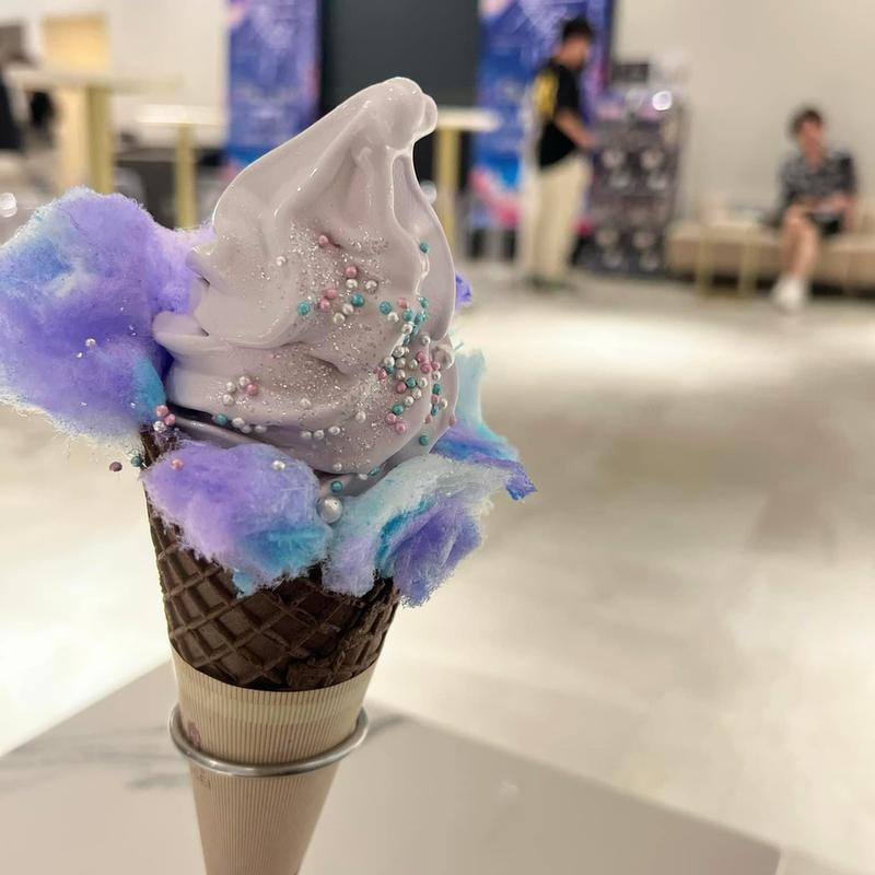 ネビュラソフトクリーム(cafe Planetaria コニカミノルタプラネタリア TOKYO)