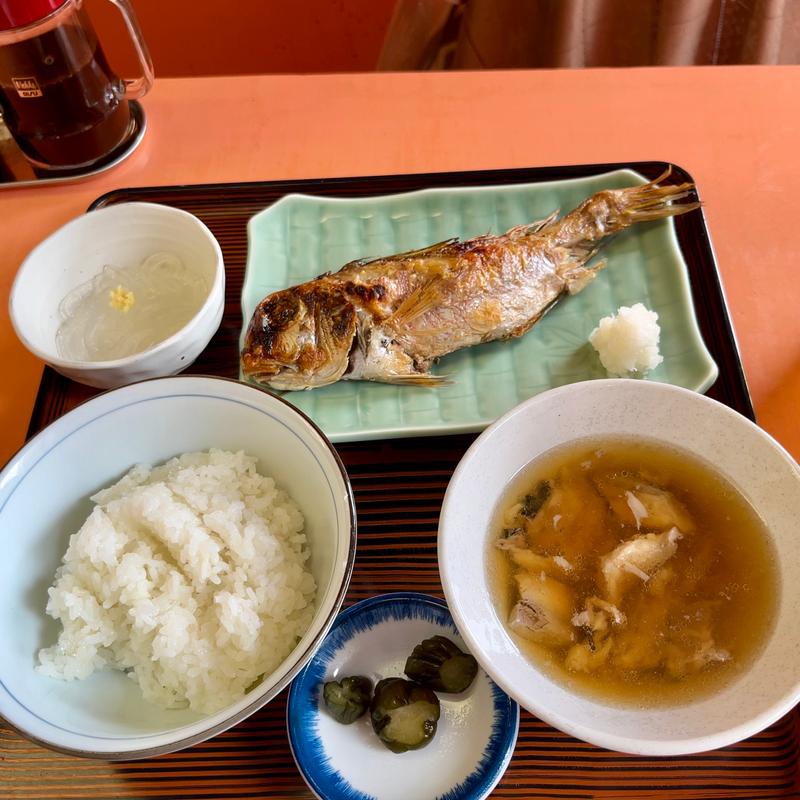 焼魚定食(お食事処 早磯)
