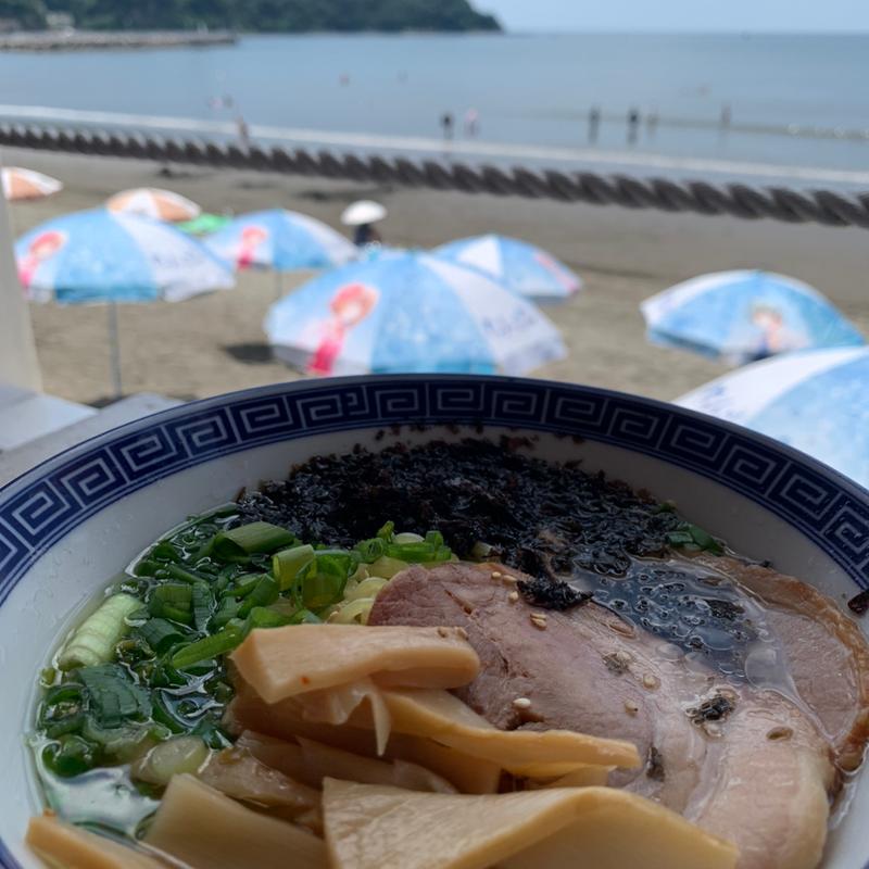 えのしま潮ラーメン(beach house Ajito)