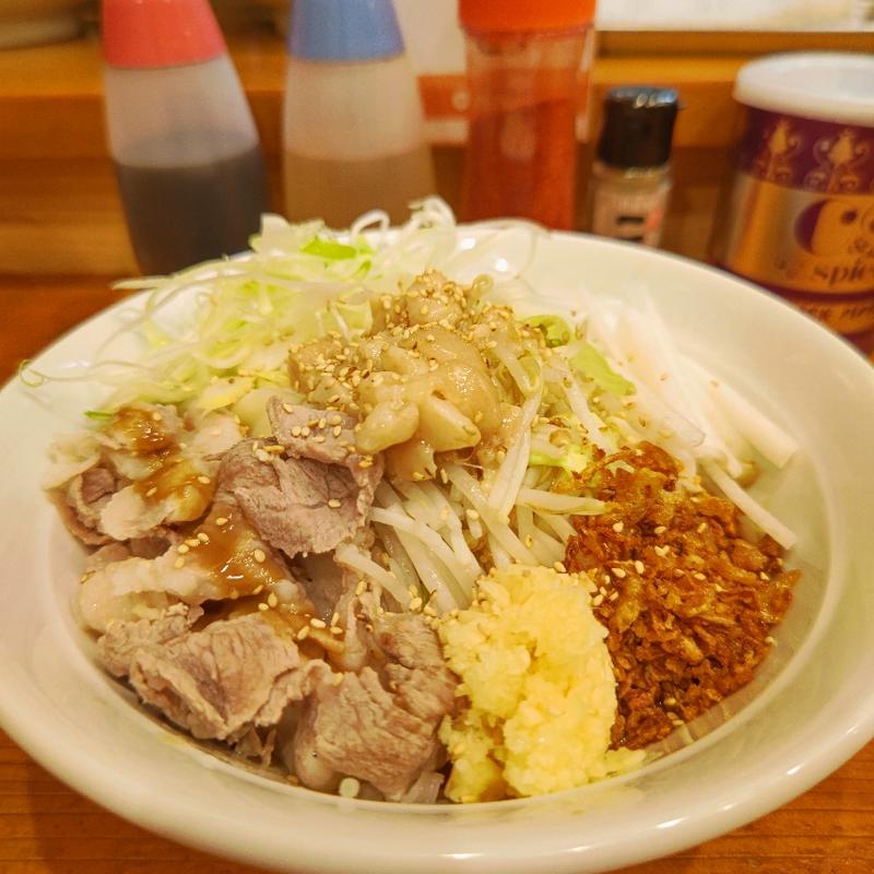 ごま味噌豚しゃぶまぜそば(豚仙人 関内店)