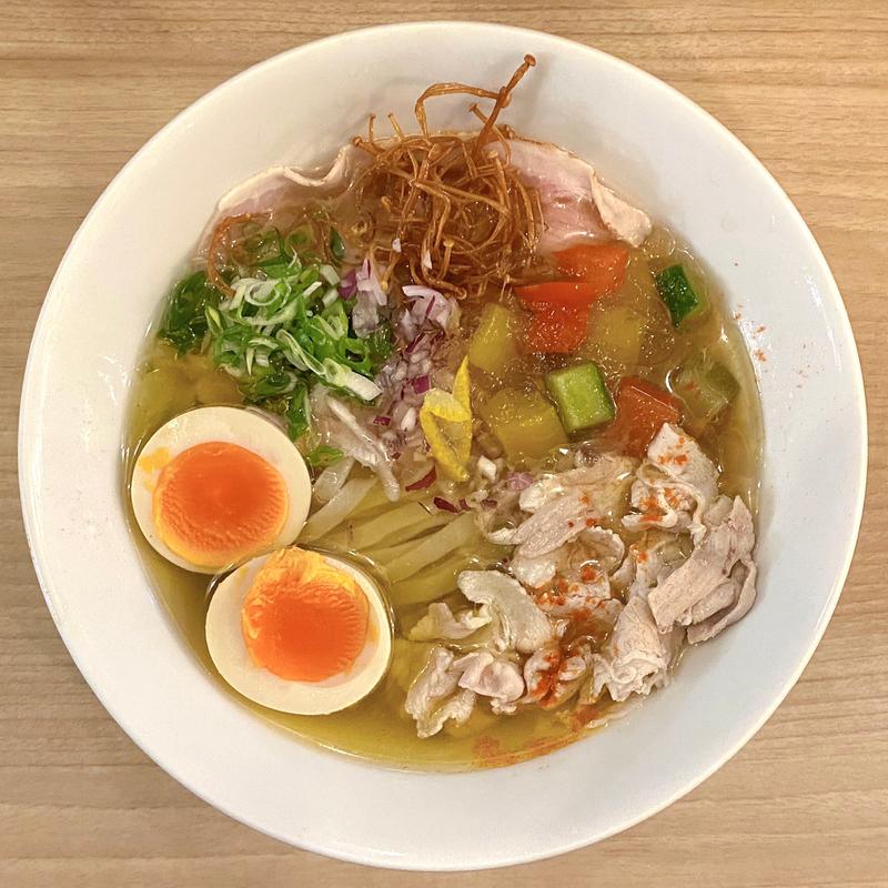 新･冷やかけそば(中華そば 麦の星 新栄店)