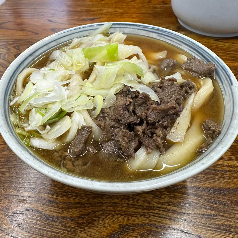 肉うどん(たけ川うどん )