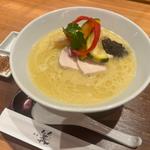 鶏白湯Soba トリュフ仕立て(銀座 篝 六本木ヒルズ)