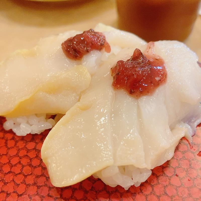 大つぶ貝(回転寿司　すし丸 可部店 )