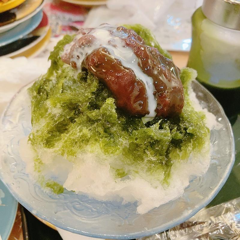 かき氷（宇治金時）(回転寿司　すし丸 可部店 )