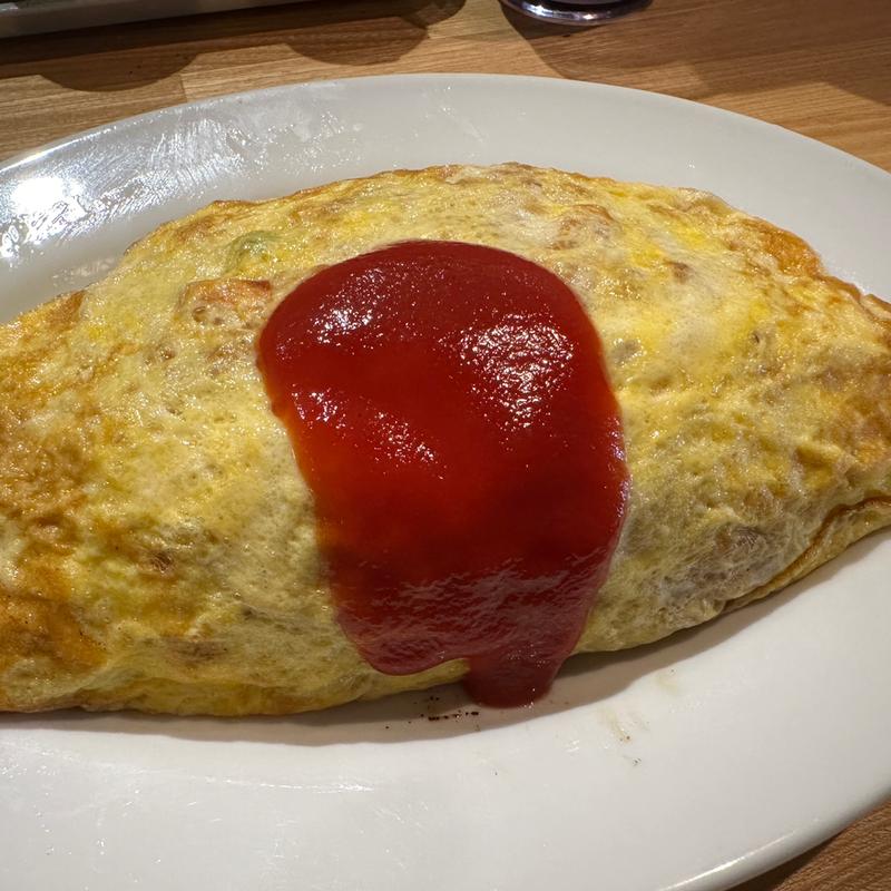 オムライス(江戸屋)