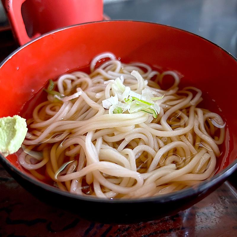 ミニそば(永楽庵 本店 （えいらくあんほんてん）)