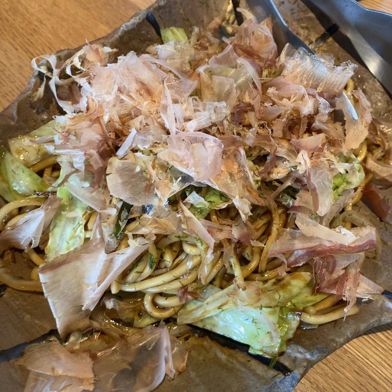 豚焼きそば(名代 千房 JO-TERRACE OSAKA店)