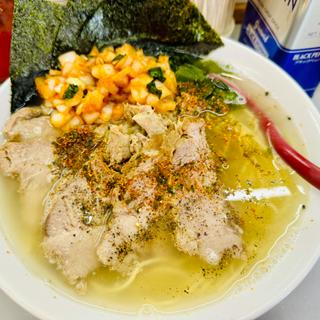 塩チャーシューメン中盛り＋もやし(ラーメンショップ 122号騎西店)