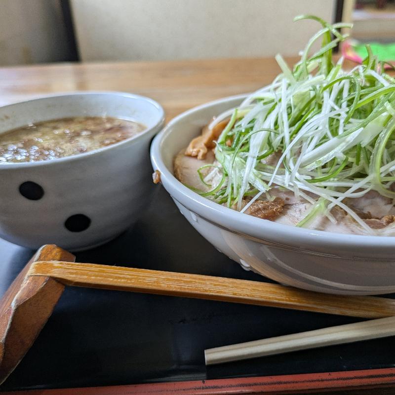 ねぎチャーシューつけめん(鷹乃巣 （たかのす）)