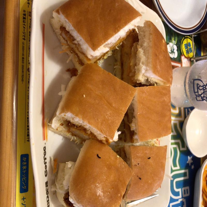 ガーリックシュリンプカツパン(コメダ珈琲店 盛岡南店)