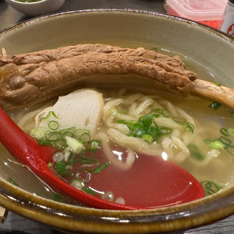 (沖縄そば、物産 喜納商店)