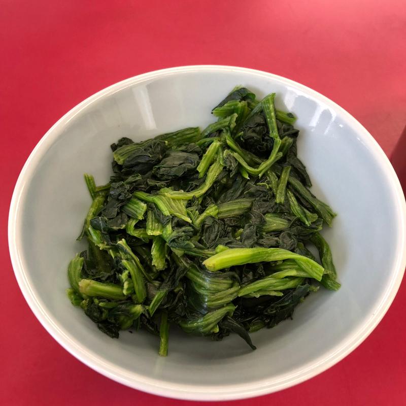 ほうれん草(ラーメン山岡家 足利店)