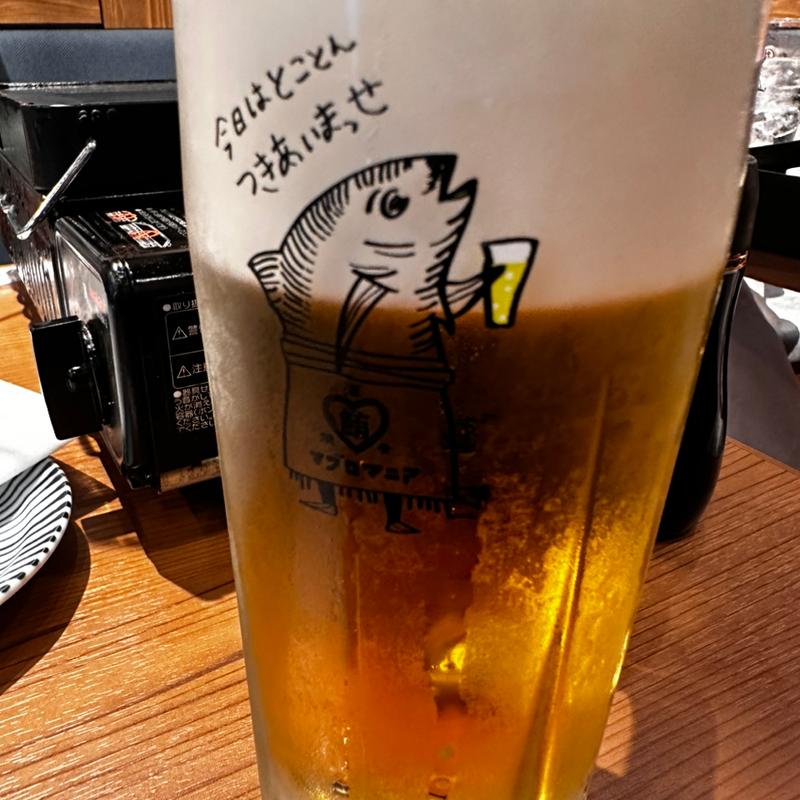 生ビール(まぐろ専門店 マグロマニア)