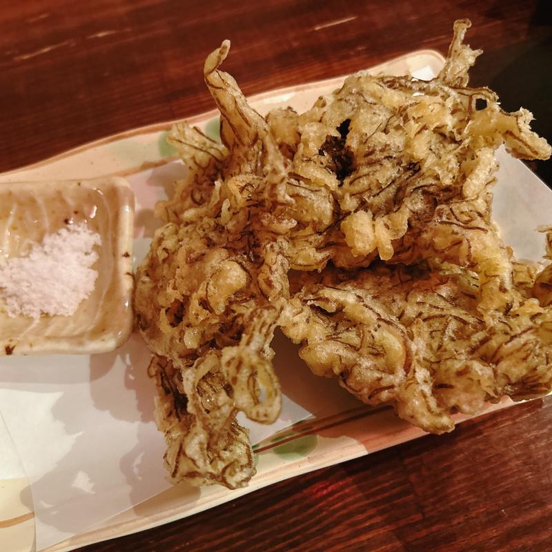 もずくの天ぷら(沖縄料理かじまやー )