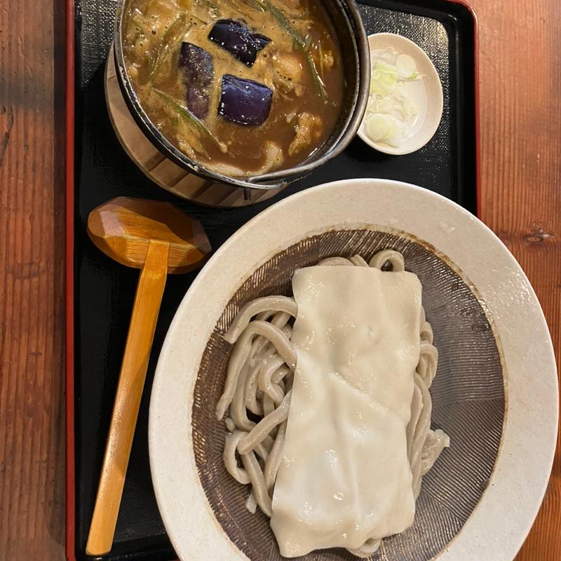 カレー汁ごぼう並(武蔵野うどん のうぼ)