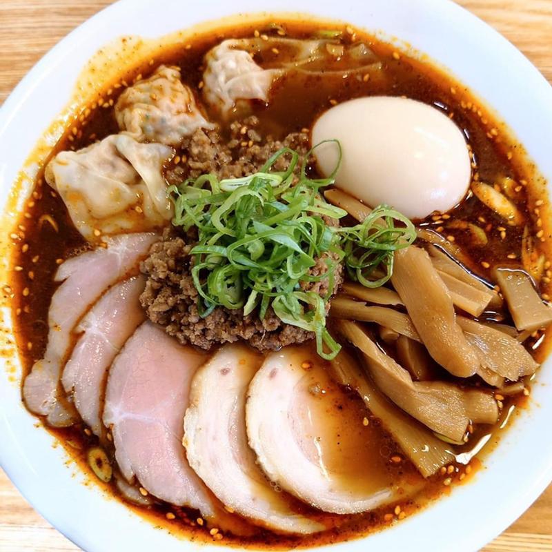 酸辣soba チャーシュー メンマ(麺工房やびな)
