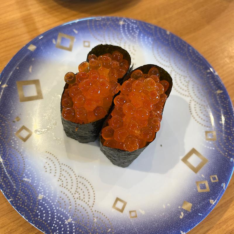 いくら軍艦(一心寿司 新発田城北店 （いっしんずし）)