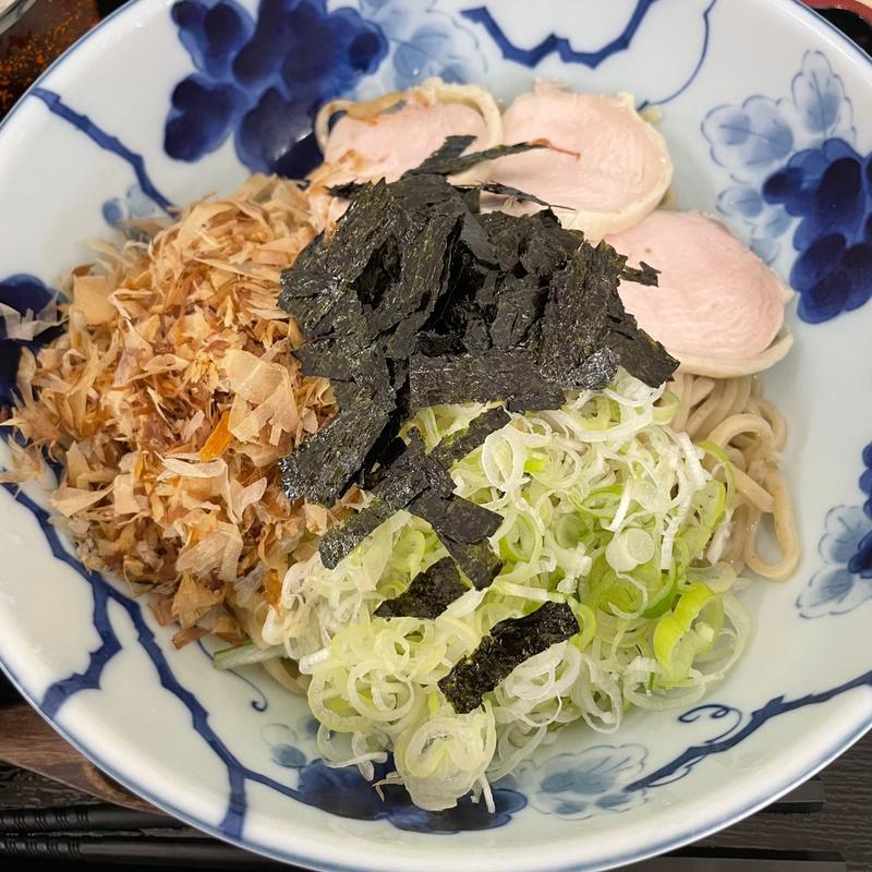 冷や辛つけ麺（中）(番本製麺所 汁なし麻婆麺)