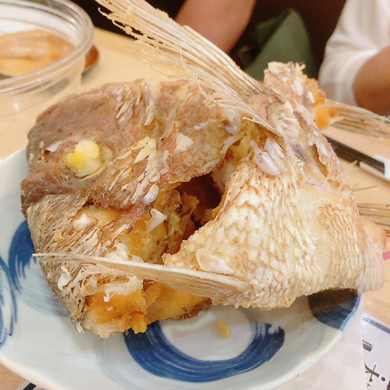 鯛骨の唐揚げ(回転寿司　すし丸 可部店 )