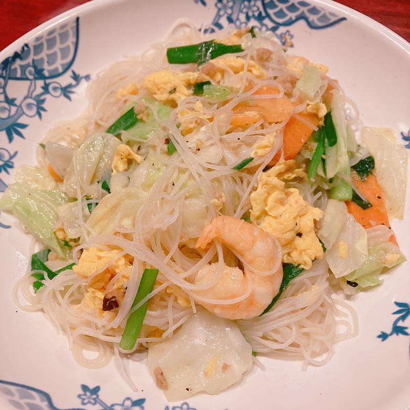 台湾海鮮焼きビーフン(バーミヤン 武蔵藤沢店)