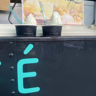 ミルクジェラート&ハニーブルーチーズ(ココンジェラート （COCON GELATO）)